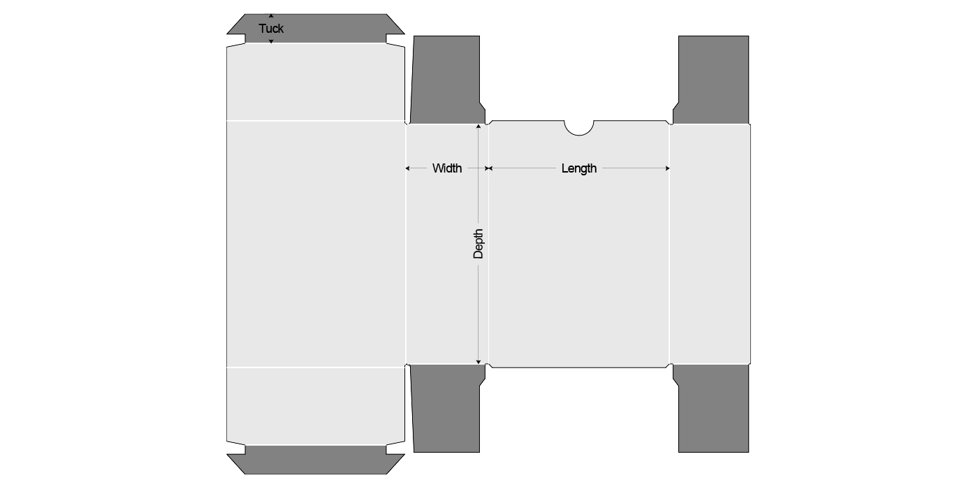 E006_Straight Tuck Lock Flaps - View 2